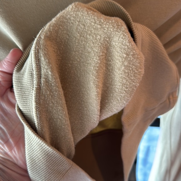 Lululemon Modal fleece long sleeve fleece hoodie trench size 12 - Picture 13 of 16